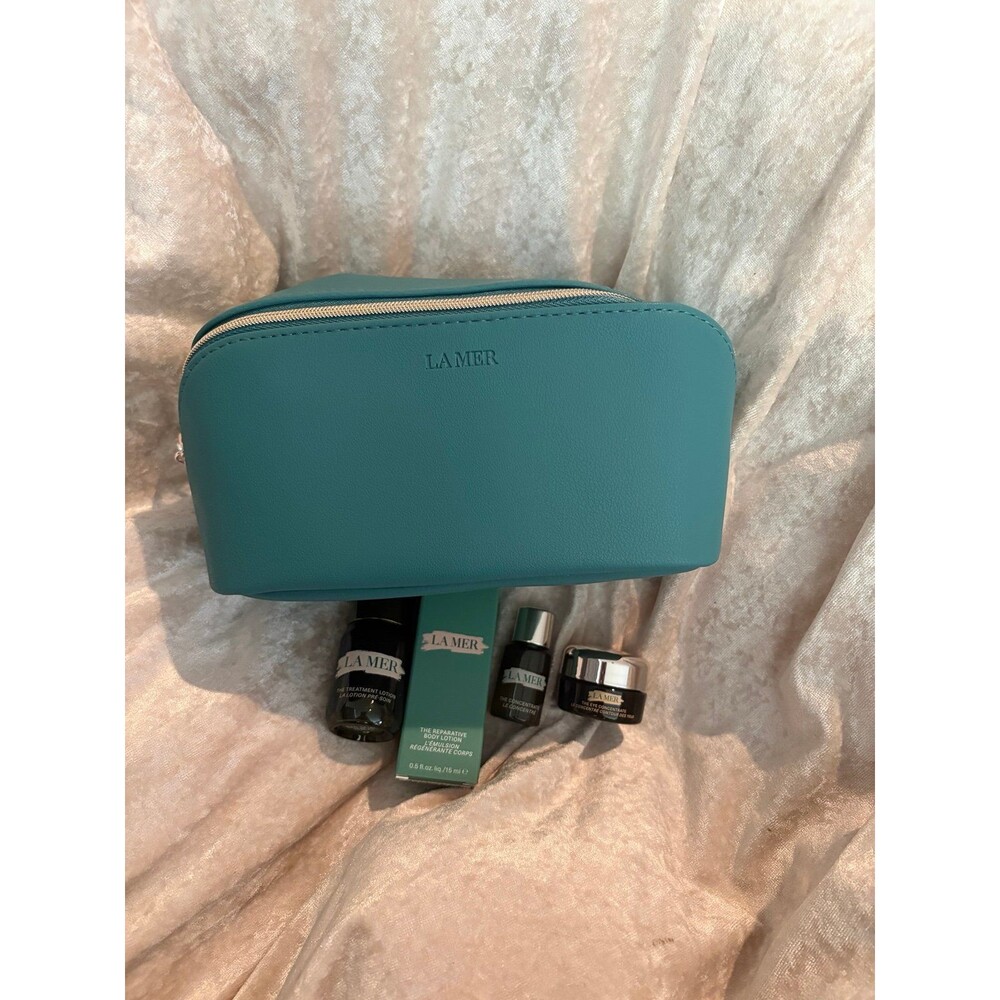 La Mer bag plus 4 skincare